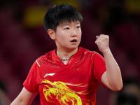 米兰体育-孙颖莎击败老对手苏炳添，晋级之路一路高歌